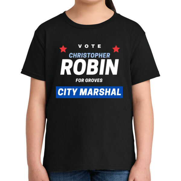 Robin - City Marshall  - Youth Softstyle ® T Shirt Thumbnail