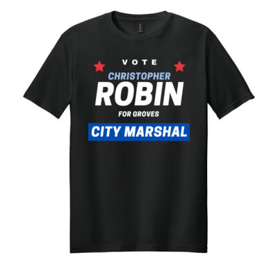 Robin - City Marshall  - Softstyle ® T Shirt Thumbnail