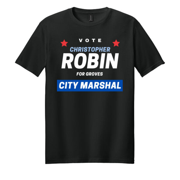 Robin - City Marshall  - Softstyle ® T Shirt Thumbnail
