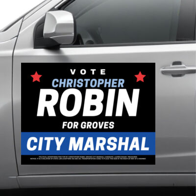 Magnetic Sign - 24x18 Thumbnail